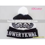 SDC11607 Jacquard Cuff Winter Hat