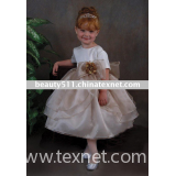 2010 popular lovely princess flower girl dresses ql1303