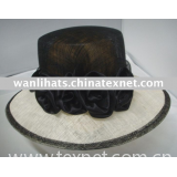 straw hat - sinamay hat