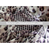 printed crinkle georgette silk fabric(100%silk)