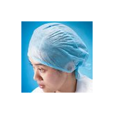 Disposable pp nonwoven medical surgical cap with ties back