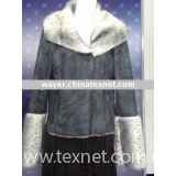 ladies' fake fur jacket2010S-107
