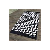 Labyrinth Maze Patterned Beach Towels
