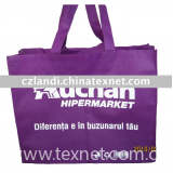 Purple Shopping bag/Nonwoven bag