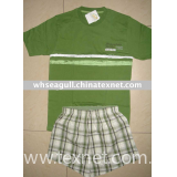garment  men's pajama  t-shirt