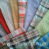 sell yarn dyed shirting fabrics