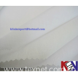 Resin finish Polyester woven Micro dot fusible cap/waistband interlining