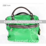 new style  leather-like ladies women tote shoulder cross body bag handbag