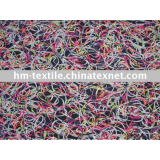 fashion flannel embroidery fabric