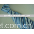100% blue stripe silk woven ties