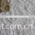 linen embroidery fabric with flowers