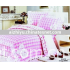 printed&embroidered bedding set
