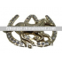 Gold Horse and Horseshoes Belt Buckle