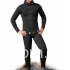 5mm Gold Black Mens Spearfishing & Scuba Diving Suit 2 Piece Wetsuit