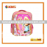 pink girls backpack with cute design