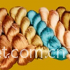 Dyed silk carper yarn