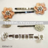 bobby pin(flower barrette,zinc alloy clip)