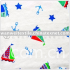 100% Cotton Printed Flannel Children Fabric Naval Style