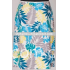 100%cotton sateen A-line printed ladies skirt