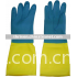 BI-color latex household glove