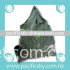 Nature Foldable Shopping Bag with a plastic wrap Green Small