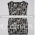 ladies' sleeveless dresses ,women printed dresses/HQ-ZZD021