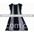 ladies' short sleeve dresses ,women patchwork dresses/HQ-ZZD020
