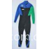 Green Mens and Women Neoprene Diving Suit CR Material with pad on knee