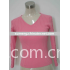 95/5 cotton/spandex knitted women's garment of long sleeves