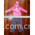 Kids cotton knitted promotion track suit