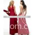 2010 Latest Factory Custom-made Halter Bridesmaid Dress Ankle-length Bridesmaid Satin Bridesmaid BD0037
