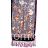 Georgette velvet scarf QRC0037-5