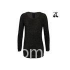 Lurex Round Neck Long Pullover Sweaters For Female With Soft Light Touch Osmanthus Needle