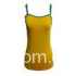 Adults Yellow Viscose Tank Top Ladies CasualClothing European style