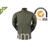 Olive Green Military Combat Uniform With Slanted Cargo Pockets For Law Enforcement