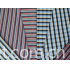 Cotton yarn-dyed striped fabric