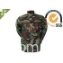 Multi Camo Woodland Military Combat Uniform With Reinforced Internal Knee Pockets