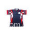 Breathable Cricket Team Jersey Full Sublimation 100% Polyester 100-300gsm Fabric