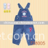 boy's fashion jeans rompers