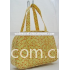 Tote Bag shopping handbag laminated cotton - W1110