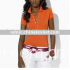 wholesale ladies fashion brand orange tshirts