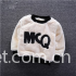 Monogram Design Extra Soft Double Faced Fluffy Boy And Girl Sweater