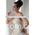 paillete decoration empire bridal wedding gown free shipping