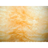 Tip-dyeing high pile fur