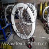 pull cable into duct Fiber Glass Duct Rodder