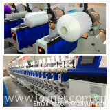 Precise Filament winding machine for textile filament yarn rewinding on cone