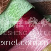 金丝绒压花布
