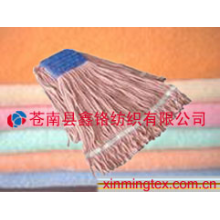 浙江苍南鑫铭纺织有限公司-桃红色棉纱拖把头 