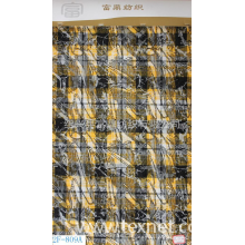 绍兴县富鼎纺织有限公司-新款全棉色织格子植绒系列（印象）1-衬衫鞋服男女装童装面料