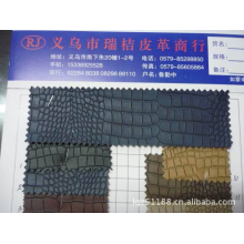义乌市瑞桔皮革商行-仿古小鳄鱼纹人造革